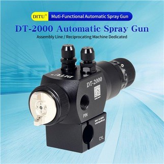 Automatisk pistol med lavt trykk